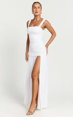 Runaway The Label - Carly Maxi Dress in White