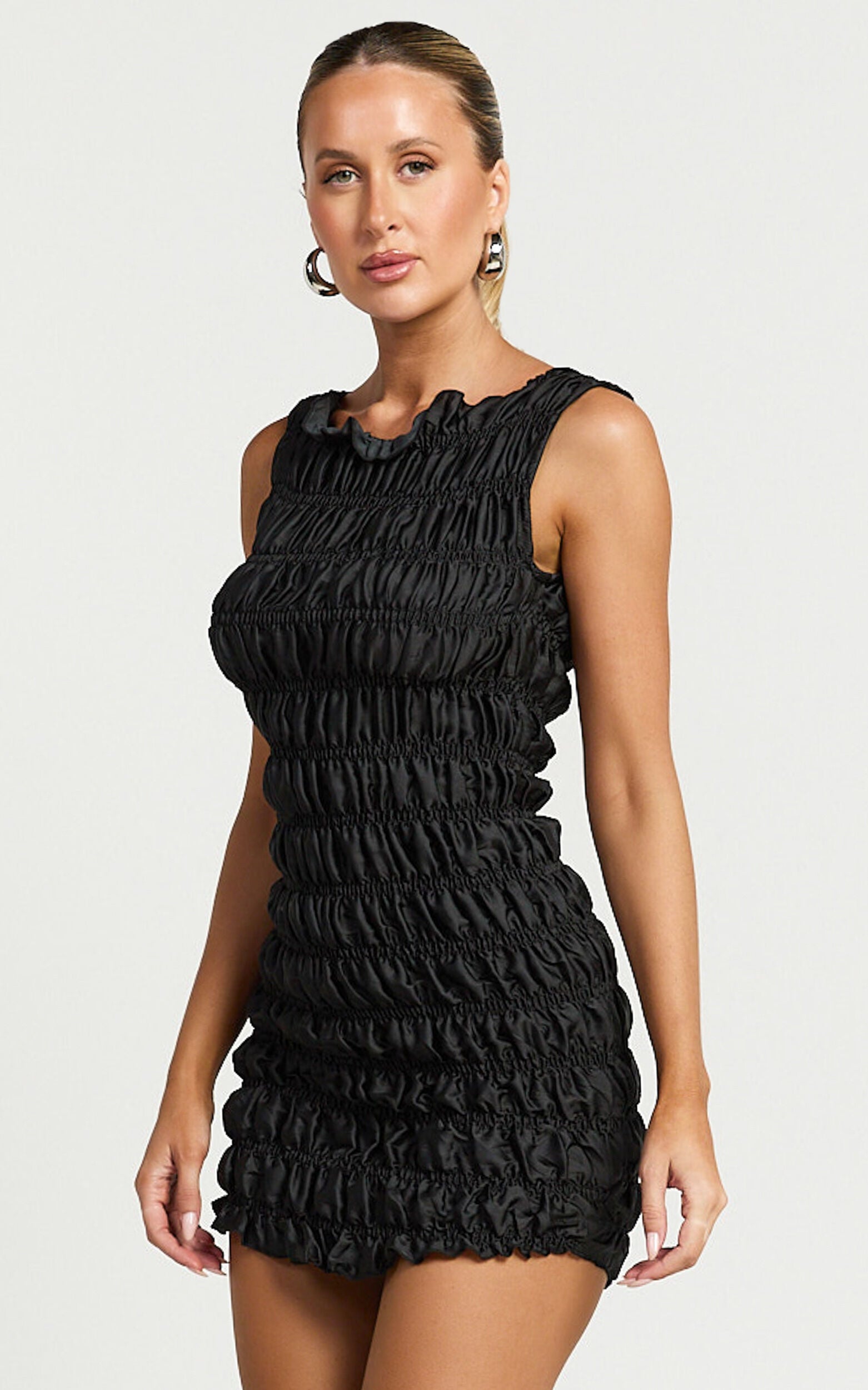 Lioness -  Guccio Mini Dress in Onyx