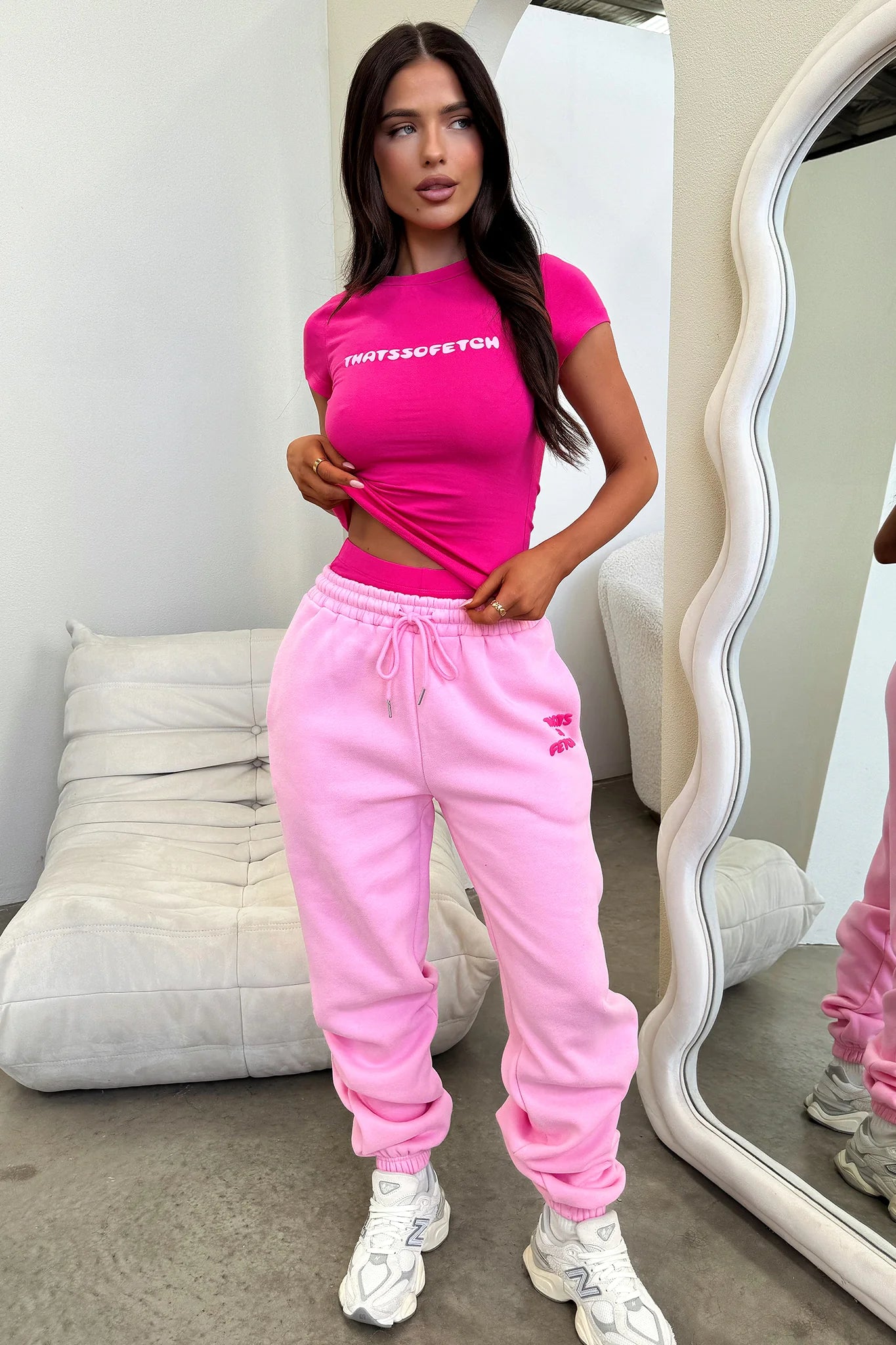Series 3 Tee - Hot Pink