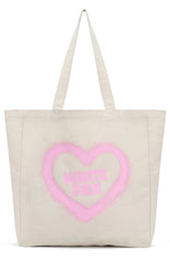11th Street City Girl At Heart Tote Bag Cake Batter