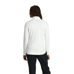 Womens Savona Half Zip - White