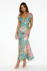 Rainnova Maxi Dress Green