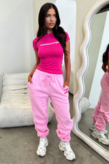 Series 3 Tee - Hot Pink
