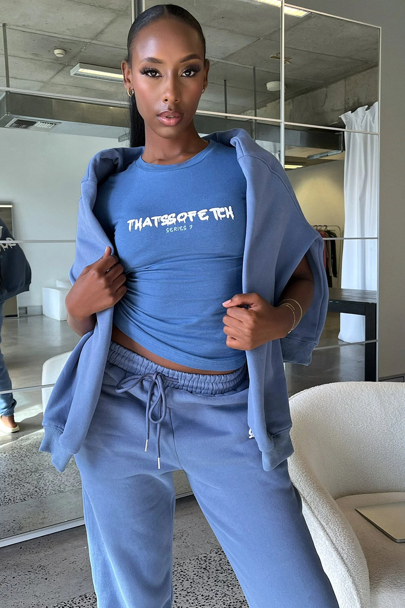 Series 7 Tee - Blue