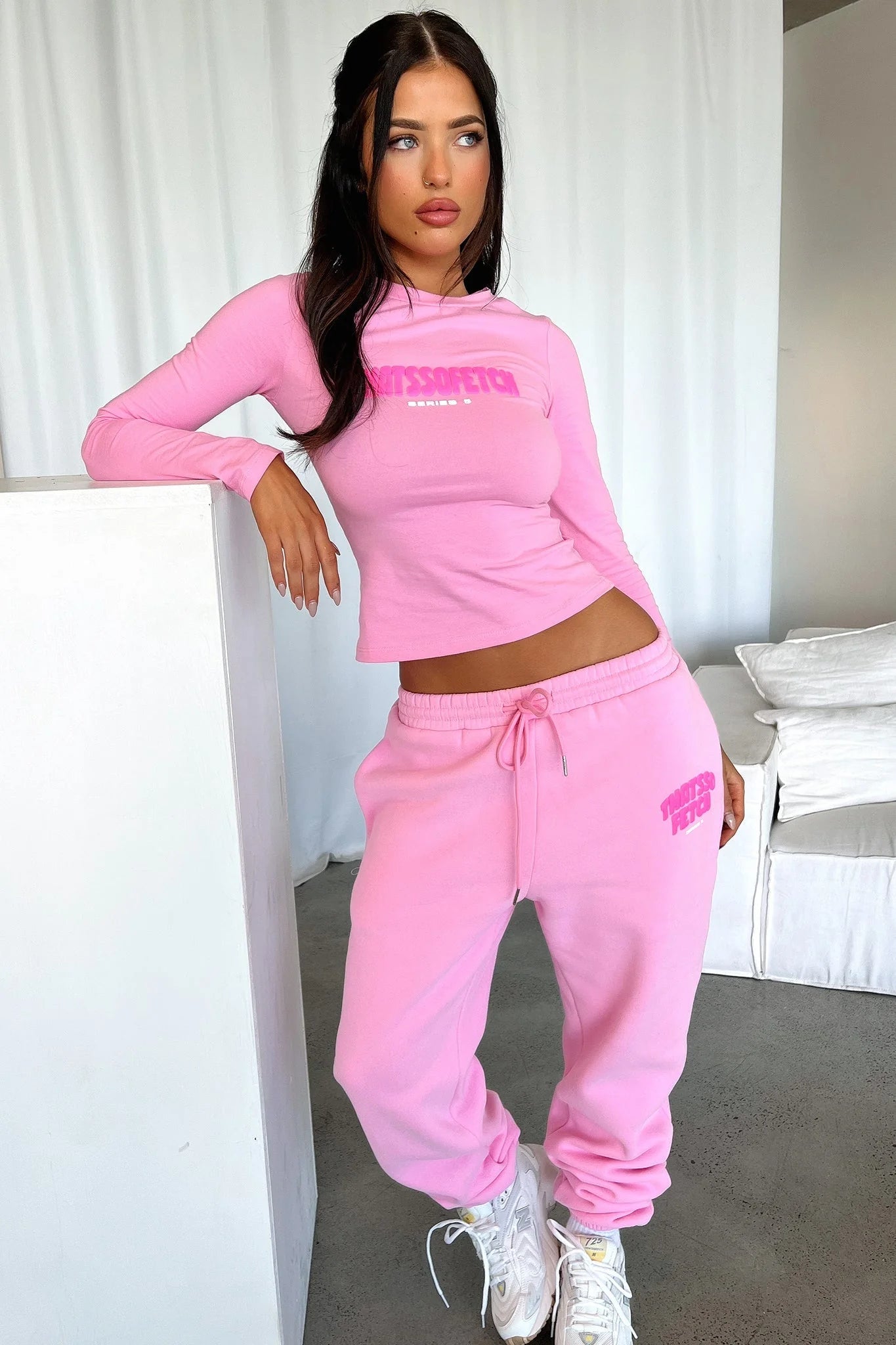 Series 5 Long Sleeve Tee - Pink