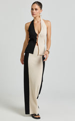 Seven Wonders - Elita Maxi Skirt in Black/Latte